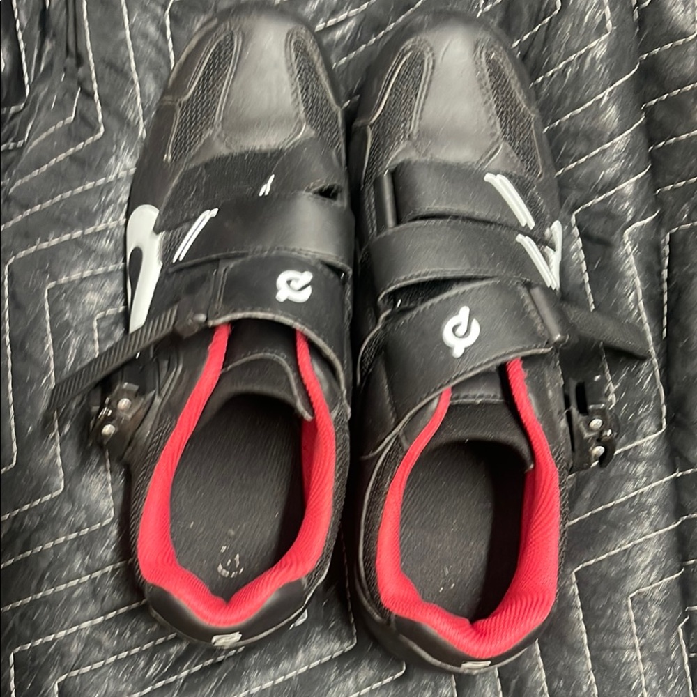 adidas Black and Red Athletic Shoes